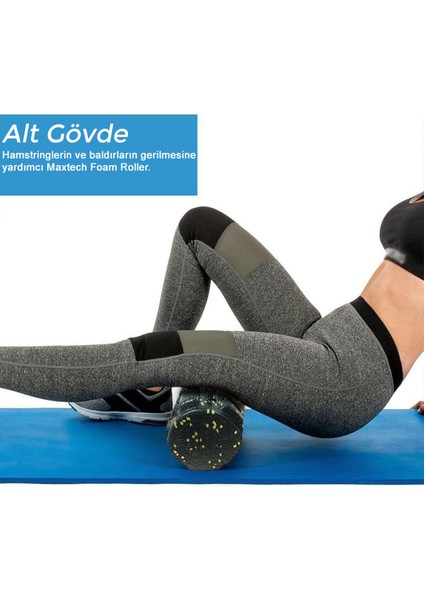Maxtech Foam Roller Masaj Köpüğü Köpük Rulo Yuvarlama Köpüğü fırsatları