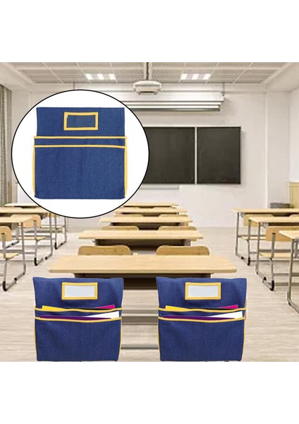 Asılı Cep Koltukluğu Sayfalar Belge Atamaları Için Caddy Sandalye Cepleri Turuncu Kenar (Yurt Dışından) modelleri