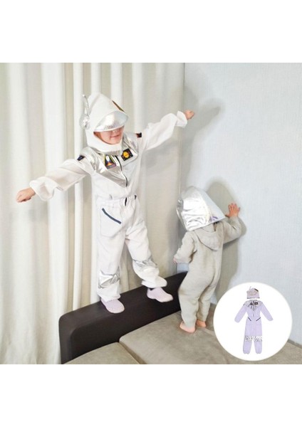 Astronot Rol Oynamak Giydirme Seti Kostüm Kıyafet Spacesuutu L (Yurt Dışından) fiyatları