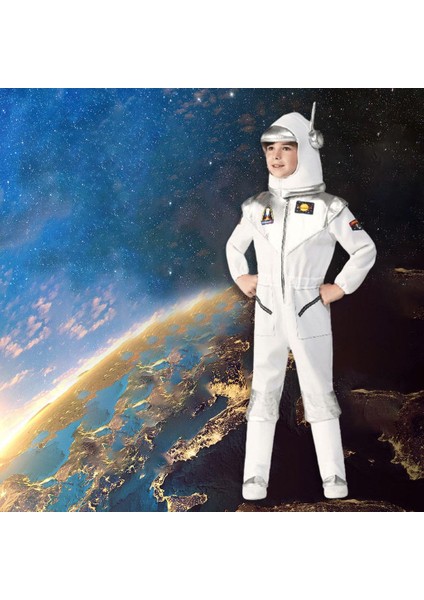Astronot Rol Oynamak Giydirme Seti Kostüm Kıyafet Spacesuutu L (Yurt Dışından) indirimleri