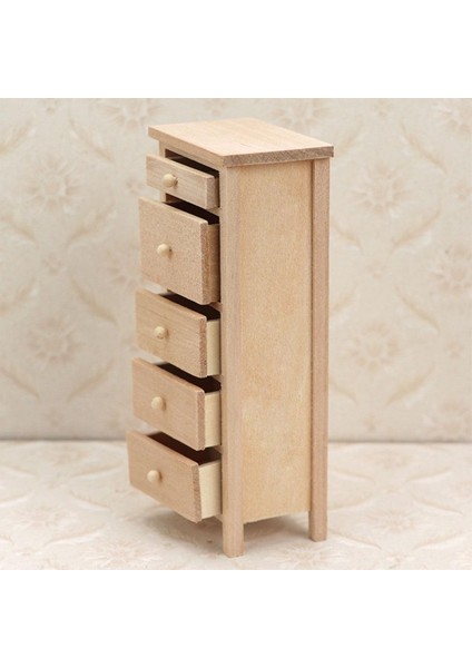 Çiftlik Evi 5 Çekmece Kabine Ahşap Organizatör 1/12 Bebek Evi Ev Mobilyası Için (Yurt Dışından) indirimleri