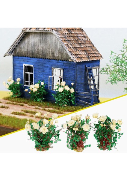 1 Kutu Minyatür Çiçek Statik Model Çiçek Kümesi Mikro Peyzaj Dekor Için Gardenia (Yurt Dışından) fırsatları