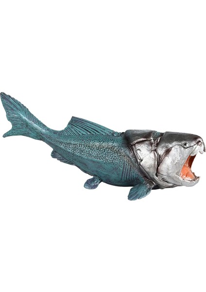 Jurassic Hayvanlar Rakamlar Balık Oyuncak Dunkleosteus Eğitim Hediyeleri Mavi Için Playset (Yurt Dışından)