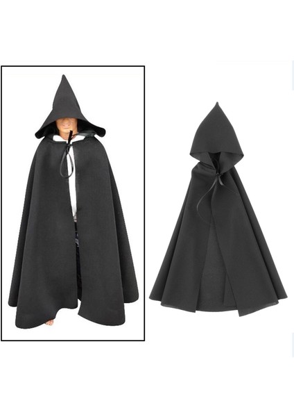 Cloak Kapüşonlu Cape 1/6 Ölçekli Minyatür 12 "ph Ht Kadın Erkek Hareketli Bebek (Yurt Dışından)