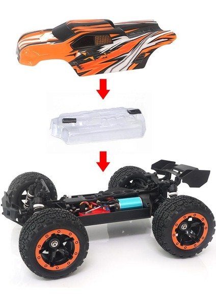 Guard Cover Iç Rc Araba Kir Toz HBX16890A Kayalar SG1601 SG1602 Için Dayanıklı (Yurt Dışından) modelleri