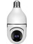 Gece Görüşlü 360 Derece LED Işık 1080P Wifi Kamera Kablosuz Panoramik Ev Güvenlik Balıkgözü Ampul Lamba Ip Kamera 2