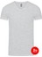 Erkek Modal V Yaka Tshirt 3'lü Paket - Melanj 1