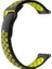 Garmin Move Sport Için Silikon Kayış - Siyah - Sarı (Yurt Dışından) 1