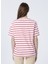 Bisiklet Yaka Basic Kırmızı - Beyaz Kadın T-Shirt - K-MELISSA 4