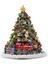 New Year Tree Müzikli Yılbaşı Obje 15 cm 3