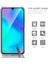 Huawei P30 Lite Kılıf Şeffaf Süper Silikon Kılıf + Esnek Nano Cam 2