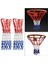 Strade Store Basketbol Net Açık Hava Durumu Polyester Standart Rım L 55 cm Dia 5mm (Yurt Dışından) 4