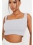 Kaşkorse Kumaş Askılı Bodycon Crop 3
