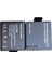 PG1050 Eken H9R Aksiyon Kamerası PG1050 3.7V 1050 Mah 3.885 Wh Yedek Batarya Şarjedilebilir Pil 5