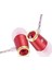 1.2 M Kablolu Kulaklık Kulak Kulakiçi Kulaklık Metal Hifi Kulaklıklar Kırmızı (Yurt Dışından) 5