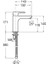 L20 Cold Start Lavabo Bataryası Krom A5A3B09C00 2