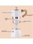 Coffee Hutt Beyaz Moka Pot 6 Cup 2