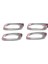 Opel Krom Kapı Kolu Çerçevesi 4 Kapı 2011-2018 Paslanmaz Çelik 1