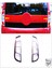 Peugeot Bipper Krom Stop Çerçeve 2 Parça 2008> Paslanmaz Çelik 2