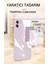Apple iPhone 12 Pro Kılıf Glass Kapak - Bordo 4