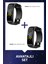 PSSW01 Smart Fit Akıllı Bileklik 2'li Set Siyah-Siyah 1