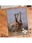 Asil Hobi Amazon - Zürafa - Vahşi Hayvan Yapboz - Ayak Destekli Çerçeveli 240 Parça Puzzle 1