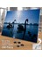 Asil Hobi Gün Batımı - Kuğular - Deniz - Hayvan Yapboz- Ayak Destekli Çerçeveli 240 Parça Puzzle 2