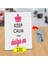 Keep Calm And Design On Yazılı 99 Parça Puzzle Yapboz TABLO-3181 1