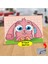 Pembe Tüylü Mavi Gözlü Tavşan 99 Parça Puzzle Yapboz TABLO-210 1