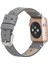 Apple Watch Uyumlu Deri Kordon 38-40-41MM Rst9-Ba8 Gri 2