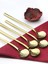 Çay Kaşığı - 6 Lı Gold Renk - Özel Seri 1