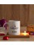 Kişiye Özel Kimyager Ahşap Altlıklı Mumlu Beyaz Kupa Bardak 3