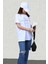 Mad Girls Beyaz Tişört MG946 1