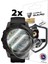 Garmin Fenix 7 7 Solar 7 Sapphire ile Uyumlu Ipg Ekran Koruyucu (2 Adet) 5