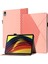 Lenovo Tab P11 J606F Için Elmas Deri Kılıf - Pembe Altın 1