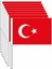 100 Adet Çıtalı Orta Boy Türk Bayrağı ( 12,5CM-22CM) 1