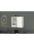 Kitaplikli Dolapli Duvar Rafi Beyaz 70 cm DVR-1055-Ç 2