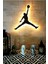 AS Desing Asdesin Micheal Jordan Figürlü Ledli Tablo Dekor Tablo 1