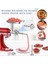 Kitchenaid Stand Mikserler Için Gıda Öğütücü Ataşmanı, Kıyma Ataşmanları, Sosis Doldurma Tüpleri, 4 Öğütme Plakası(Yurt Dışından) 2