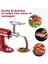 Kitchenaid Stand Mikserler Için Metal Gıda Öğütücü Ataşmanı, Kıyma Makinesi Ataşman Seti 2