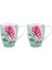 Pip Studio Blushing Birds Ikili Mavi Büyük Mug Seti 350 Ml. 1