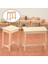 1/12 Ölçekli Minyatür Yemek Mobilya Dollhouse Oyuncak Doğum Günü Hediyeleri Için Çift Masa (Yurt Dışından) 3
