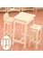 1/12 Ölçekli Minyatür Yemek Mobilya Dollhouse Oyuncak Doğum Günü Hediyeleri Için Tek Masa (Yurt Dışından) 4