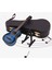 Minyatür Gitar Standı ve Durumda Doğum Günü Hediyeleri Için Dollhouse Dekorasyon Mavi (Yurt Dışından) 4