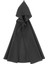 Cloak Kapüşonlu Cape 1/6 Ölçekli Minyatür 12 "ph Ht Kadın Erkek Hareketli Bebek (Yurt Dışından) 2