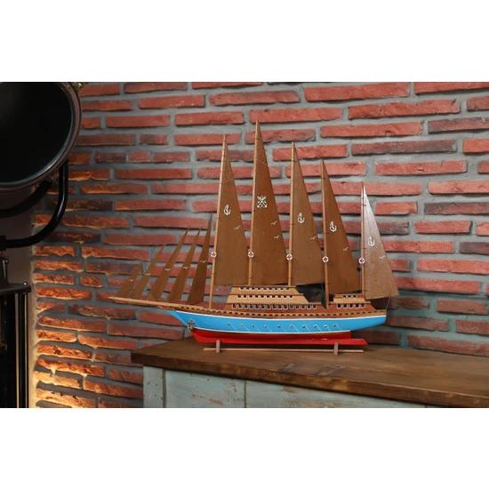 Ayhan Kotra Ağaç Yelkenli Gemi Maketi, Yat Modeli