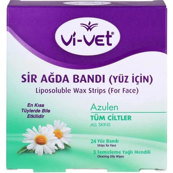 Vi-Vet Ağda Bandı Yüz 24lü Azulen