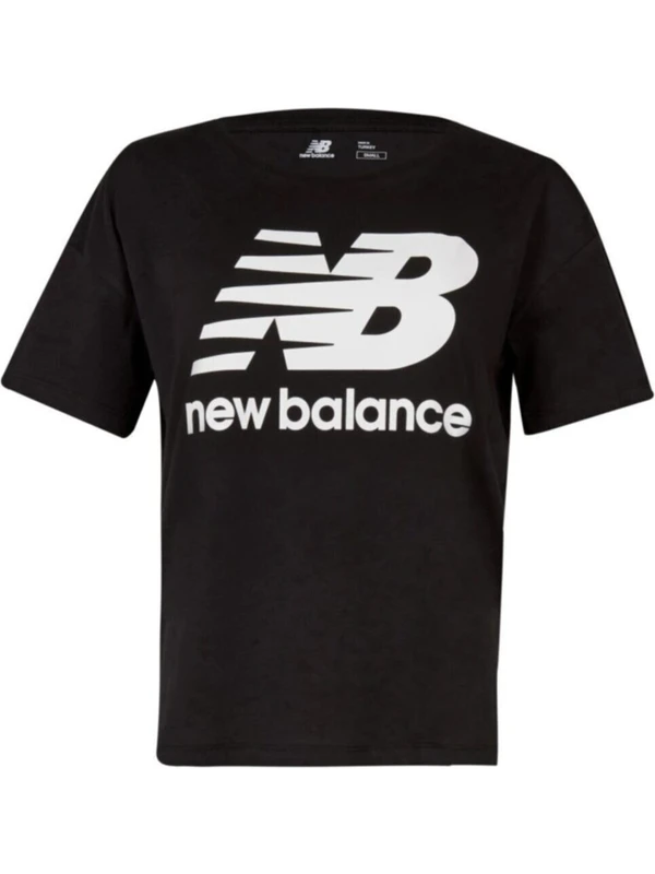 New Balance Lifestyle Siyah Kadın Tişört  WNT1203-BK