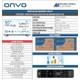 Onvo OV55F350 55" 140 Ekran Uydu Alıcılı 4K Ultra HD Smart LED TV (Çerçevesiz)