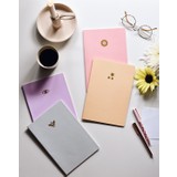Fulique 17X24 Büyük Boy 4'lü Pastel Defter Seti Noktalı Sayfa